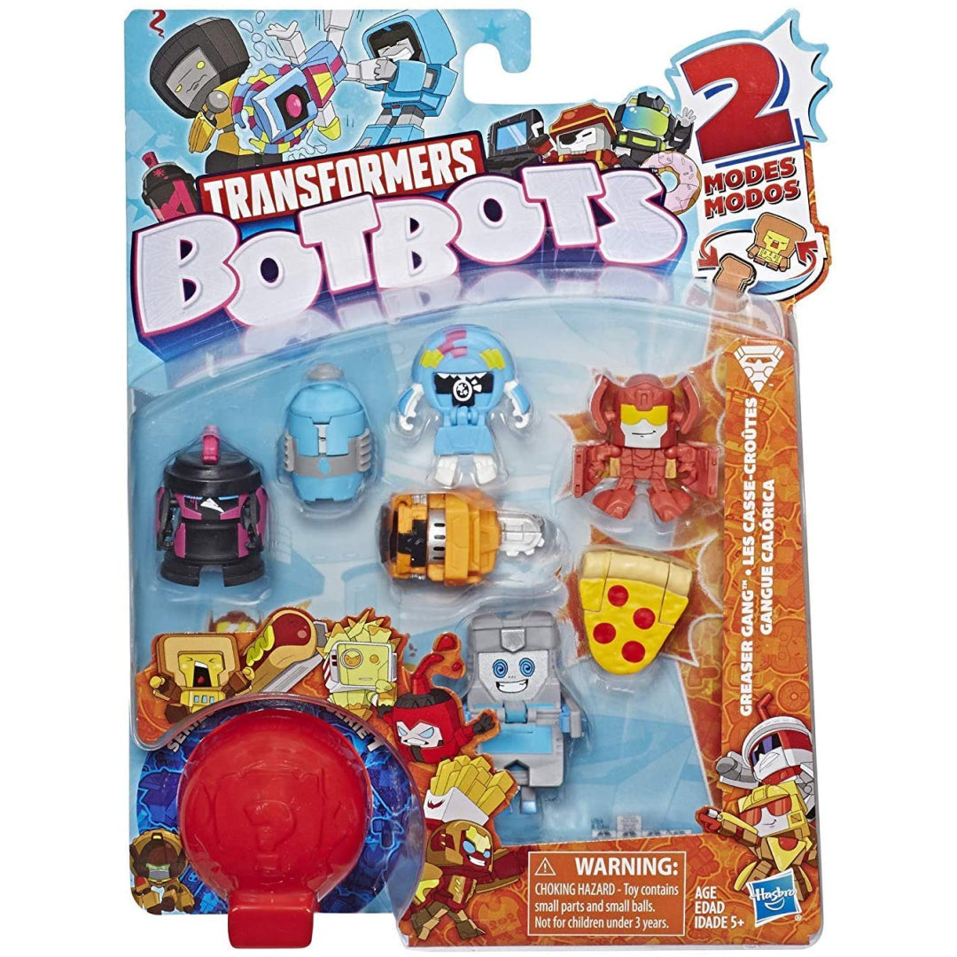 Transformers Botbots Series 1 Greaser Gang Action Figures - Maqio