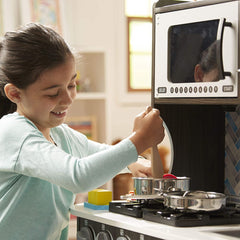 Melissa & Doug Chef's Kitchen Wooden Large Playset Play Area