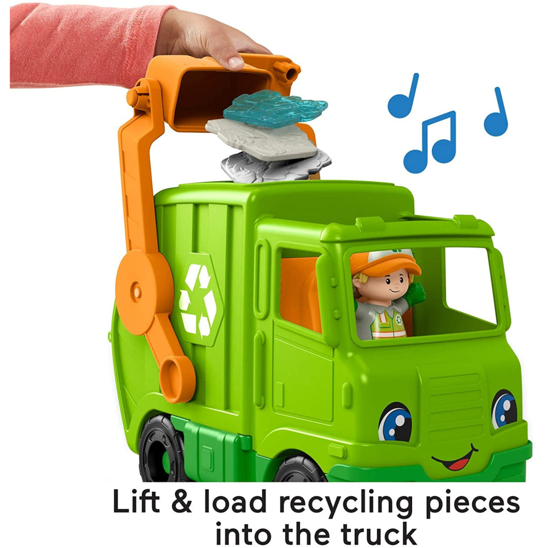 Fisher-Price Little People Recycling Push Musical Truck - Maqio