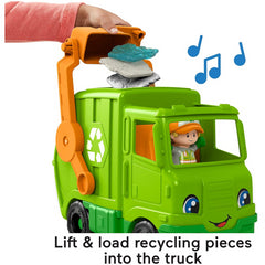 Fisher-Price Little People Recycling Push Musical Truck - Maqio