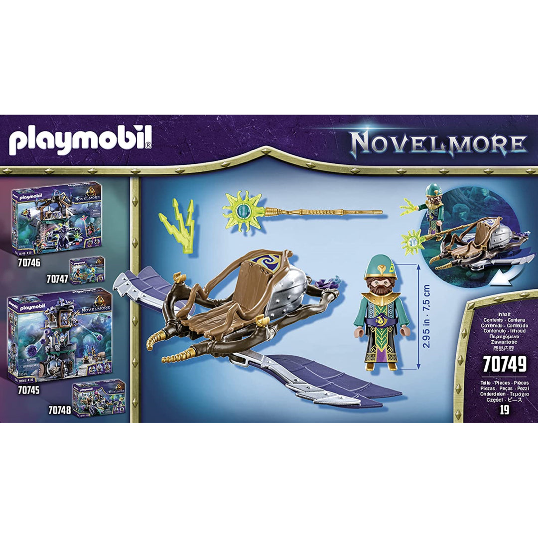Playmobil Novelmore Knights 19pc Violet Vale - Air Magician - Maqio