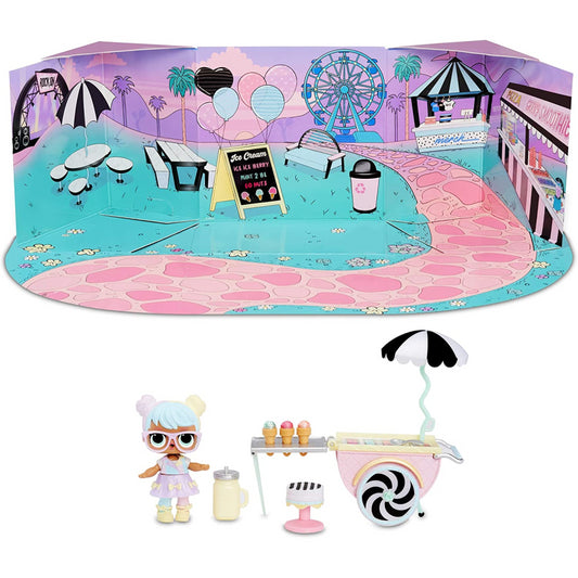L.O.L Surprise! Furniture Ice Cream Pop Bon Firgure & 10+ Surprises