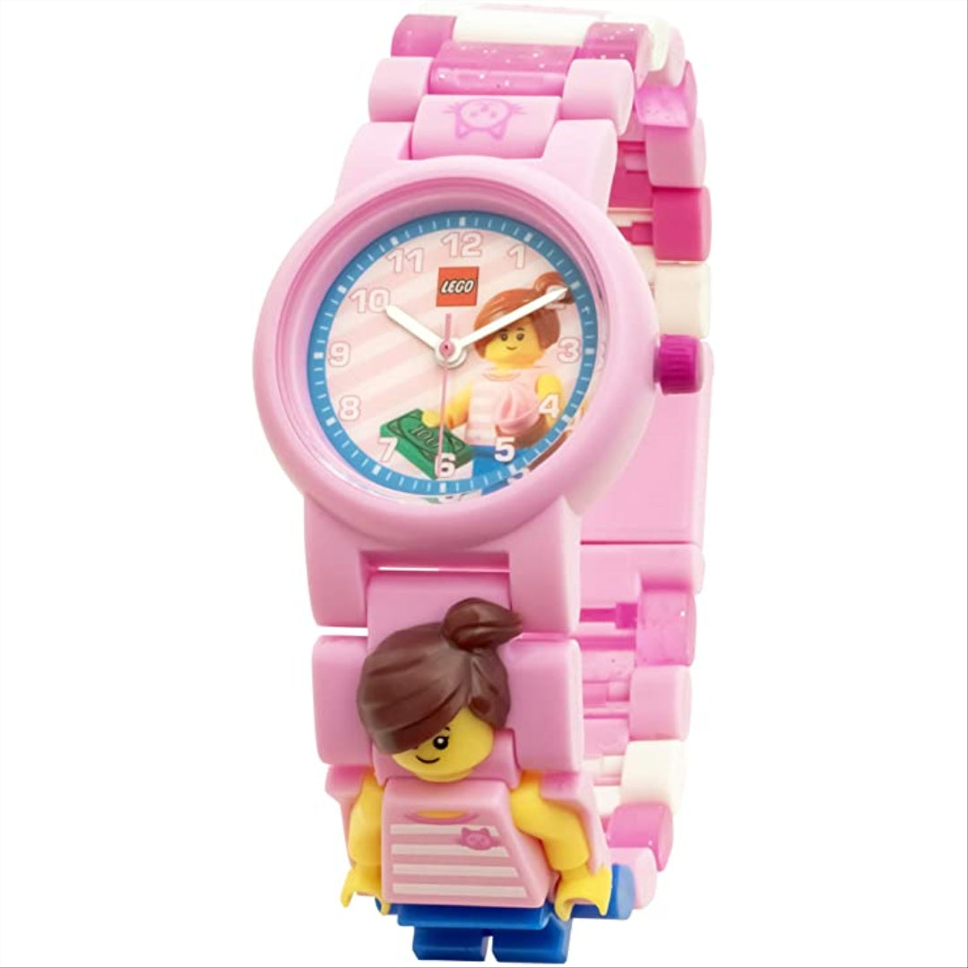 Lego Casual Girls Pink Watch & Bracelet - Maqio