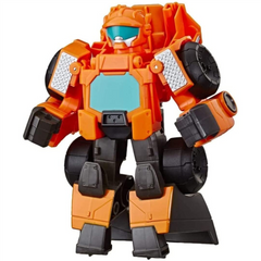 Playskool Heroes Transformers Rescue Wedge the Construction Bot 6" Figure