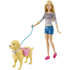 Barbie Walk & Potty Pup Pet Playset