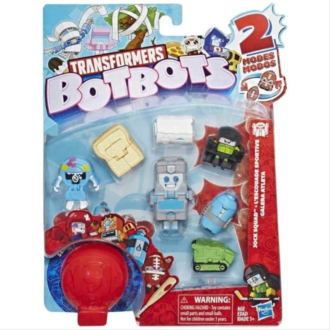 Botbots Transforming Pack of 8 Figures 4cm Series 1 Random Figures - Maqio