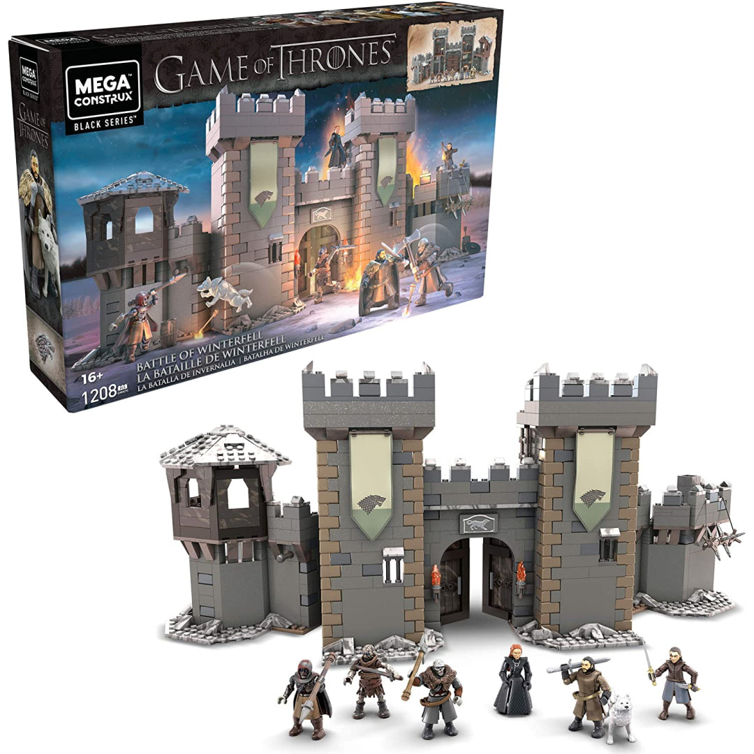 Mega Construx Game of Thrones Battle of Winterfell Playset GMN75 - Maqio