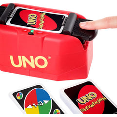 UNO Showdown Quick Draw Family Card Game with 112 Cards & UNO Showdown