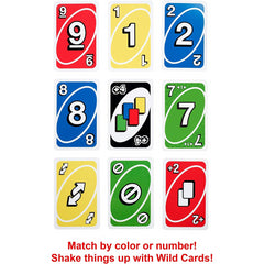 UNO Showdown Quick Draw Family Card Game with 112 Cards & UNO Showdown