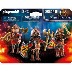Playmobil Novelmore Knights 18pc Burnham Raiders 3 Figure - Maqio