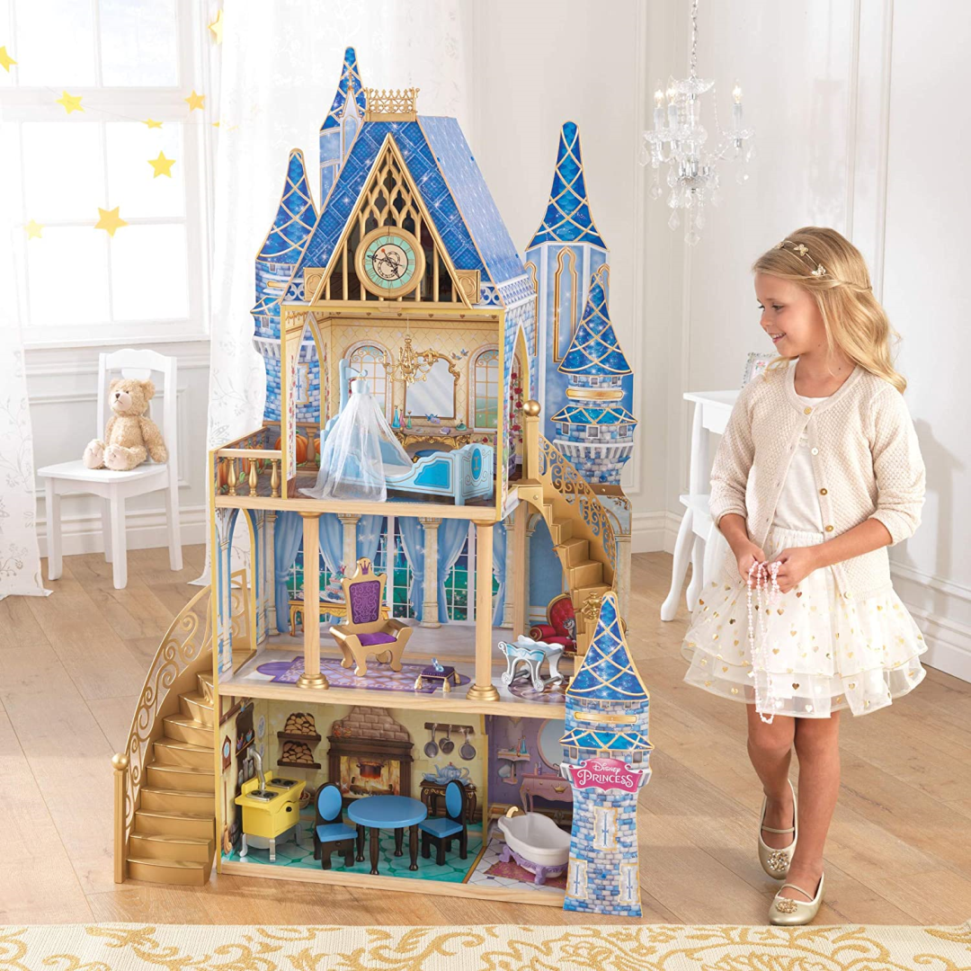 Disney Princess Cinderella Royal Dream Wooden Dollhouse - Maqio