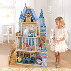 Disney Princess Cinderella Royal Dream Wooden Dollhouse - Maqio