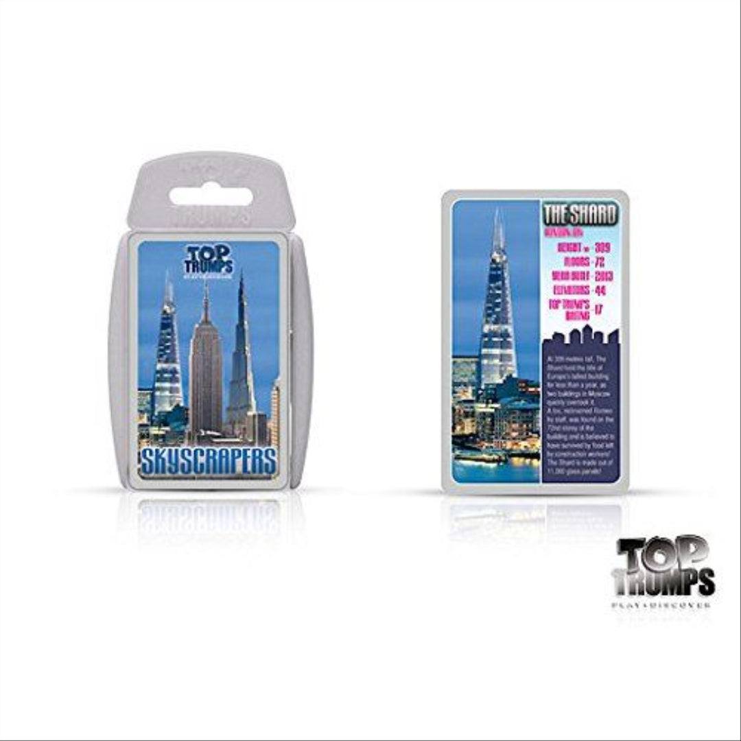 Top Trumps Skyscrapers Card Game - Maqio