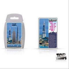 Top Trumps Skyscrapers Card Game - Maqio
