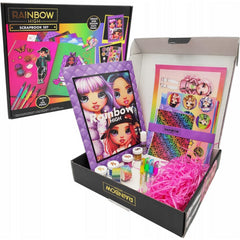 Rainbow High Scrapbooking Set with Notepad Pens Sticker & Accessories