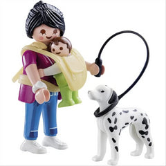 Playmobil Special Plus Toy Figure Playset Colourful Mum Baby & Pet 7pc 70154
