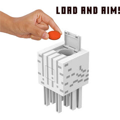 Minecraft Fireball Ghast Figure with Changing Expressions & 10 Disks