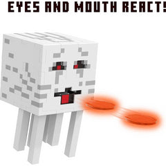 Minecraft Fireball Ghast Figure with Changing Expressions & 10 Disks
