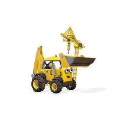 Mattel Mega Blox Bob the Builder FFF24 Work Yard Build-up Construction Toy - Maqio