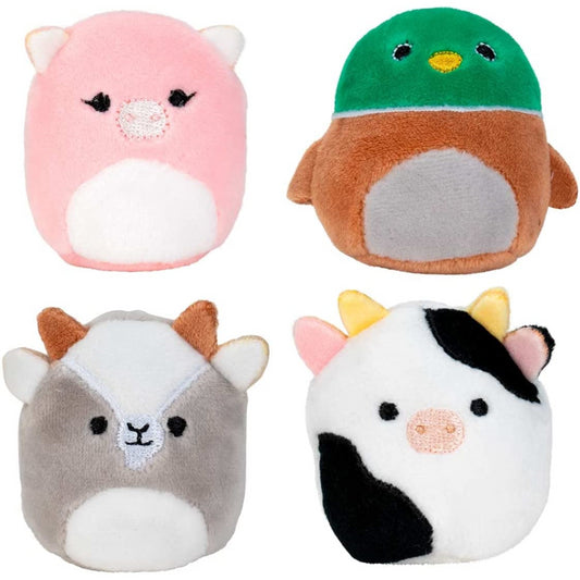 Squishmallows Squishville Soft Colourful Plush Farm Animals Mini Mystery Squad