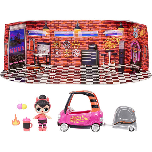 L.O.L Surprise! Furniture Set and Vehicle with Spice Doll & 10+ Surprises