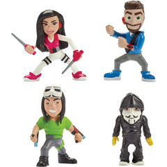 Spy Ninjas Collectible 4-Figure Pack - PZ Funf VY Daniel Melvin