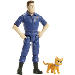 Disney Pixar Lightyear 5-inch Buzz Lightyear Figure and Sox Robot Cat