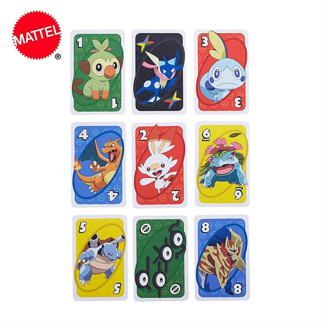 Uno Pokemon Card Game Family Card Game - Maqio