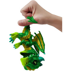 Wow Wee Fingerlings Untamed Dragon – Series 1 – Venom (Green) 3862 - Maqio