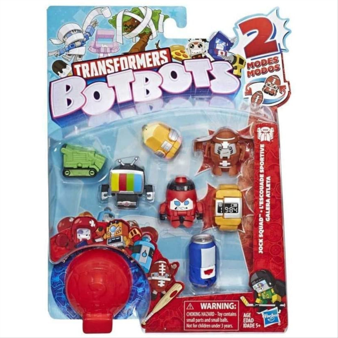Botbots Transforming Pack of 8 Figures 4cm Series 1 Random Figures - Maqio