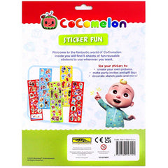 Cocomelon Sticker Fun Pack - Maqio