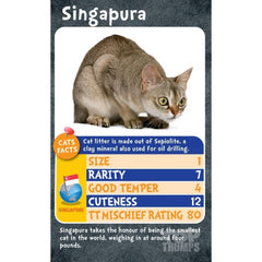 Top Trumps Card Game - Cats 023696 - Maqio