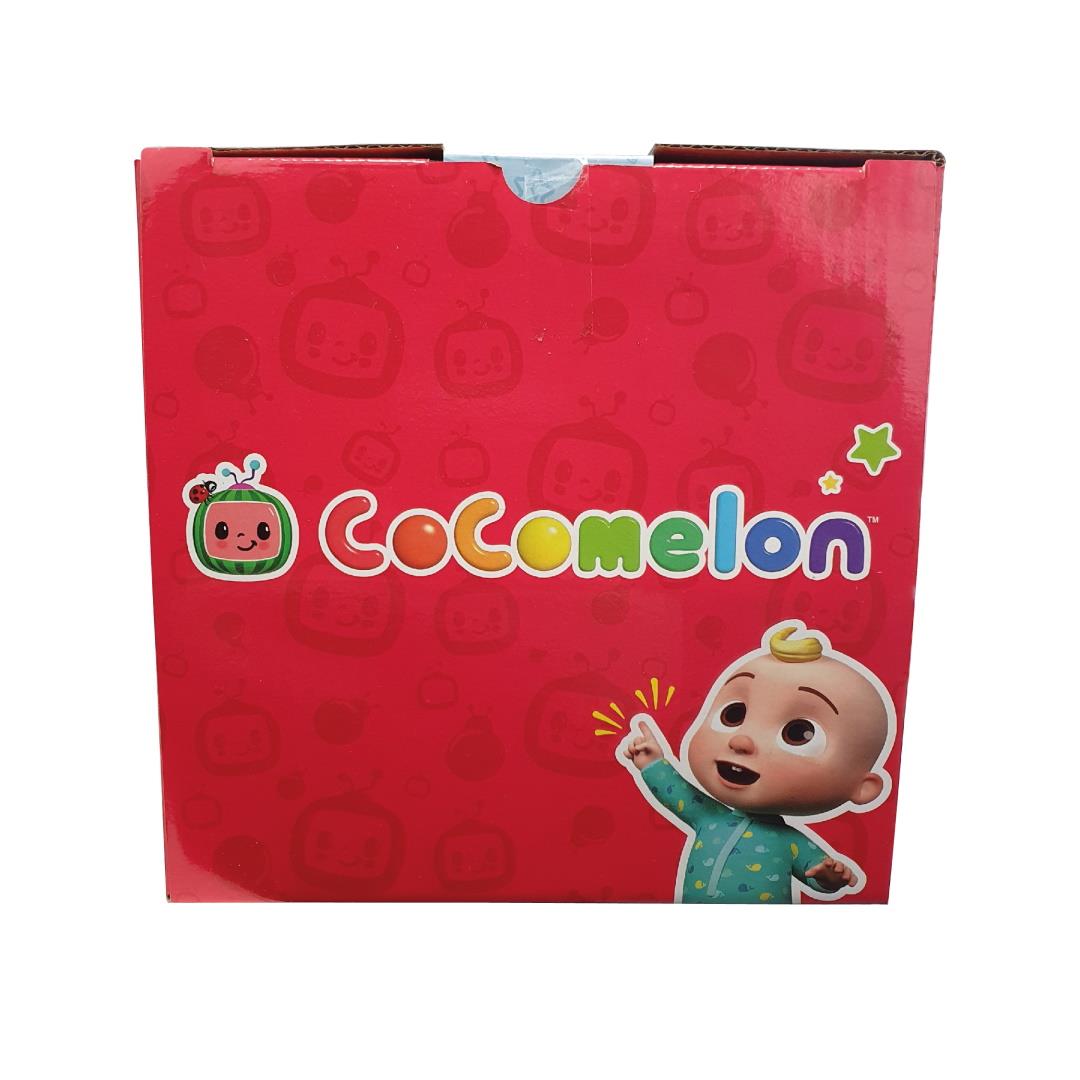 Cocomelon 4 Fun Stacking Vehicles Cars & 1 Sticker Sheet - Maqio