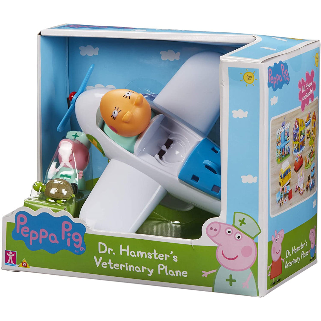 Peppa Pig Dr Hamster's Veterinary Plane - Maqio