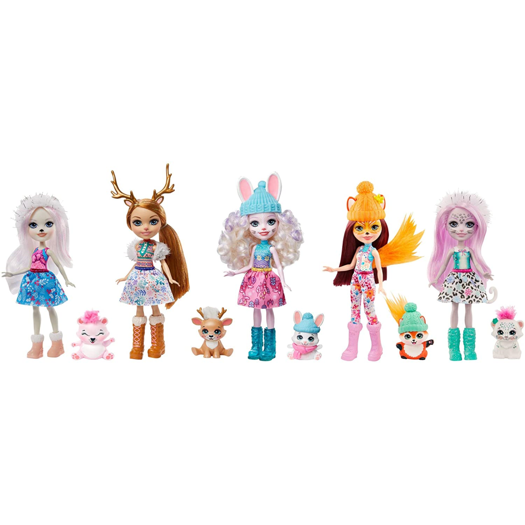Enchantimals - Dolls and Animal Lovers 5 Pack - Maqio