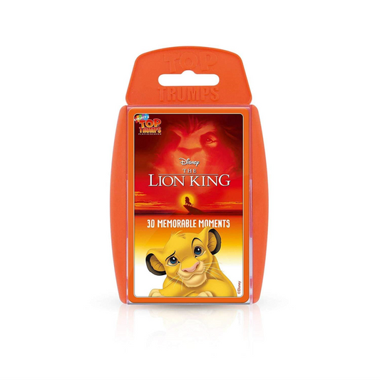 Lion King Top Trumps Card Game - Maqio