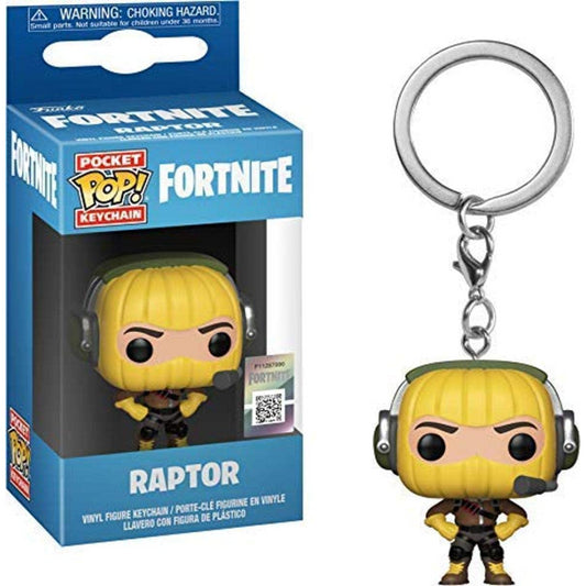 Funko Pop S1 - RAPTOR Fortnite Keychain (36027) - Maqio