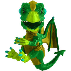 Wow Wee Fingerlings Untamed Dragon – Series 1 – Venom (Green) 3862 - Maqio