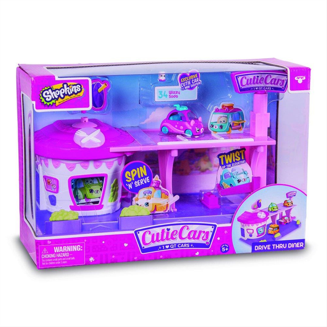 Shopkins cutie cars drive thru diner online