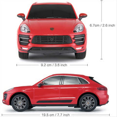 RAstar RC Remote Control SUV Car 1:24 - Porsche Macan Turbo - Maqio