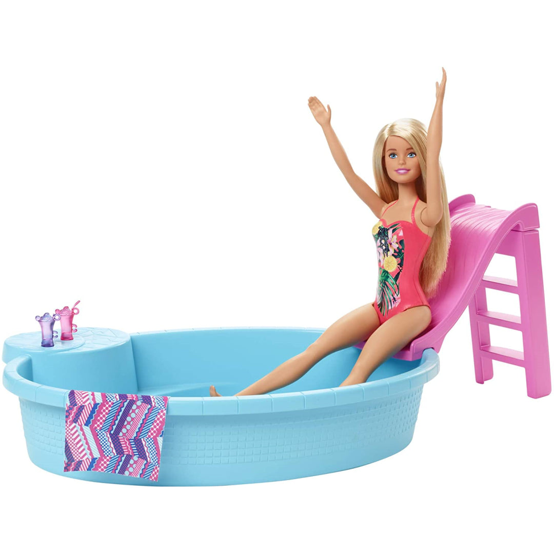 Pool barbie doll on sale