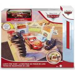 Disney Pixar Cars Luigis Tire Shop Story Play Set - Maqio