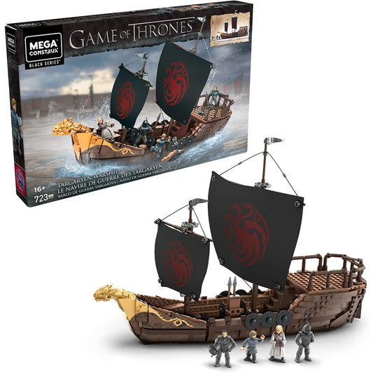 Mega Construx Game of Thrones Targaryen Warship - Maqio