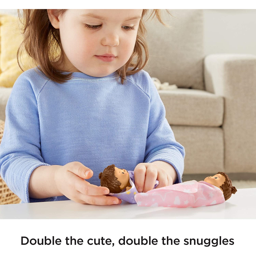 Fisher Price Little People Twins + Unicorn Blanket - Maqio