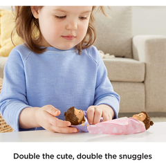 Fisher Price Little People Twins + Unicorn Blanket - Maqio