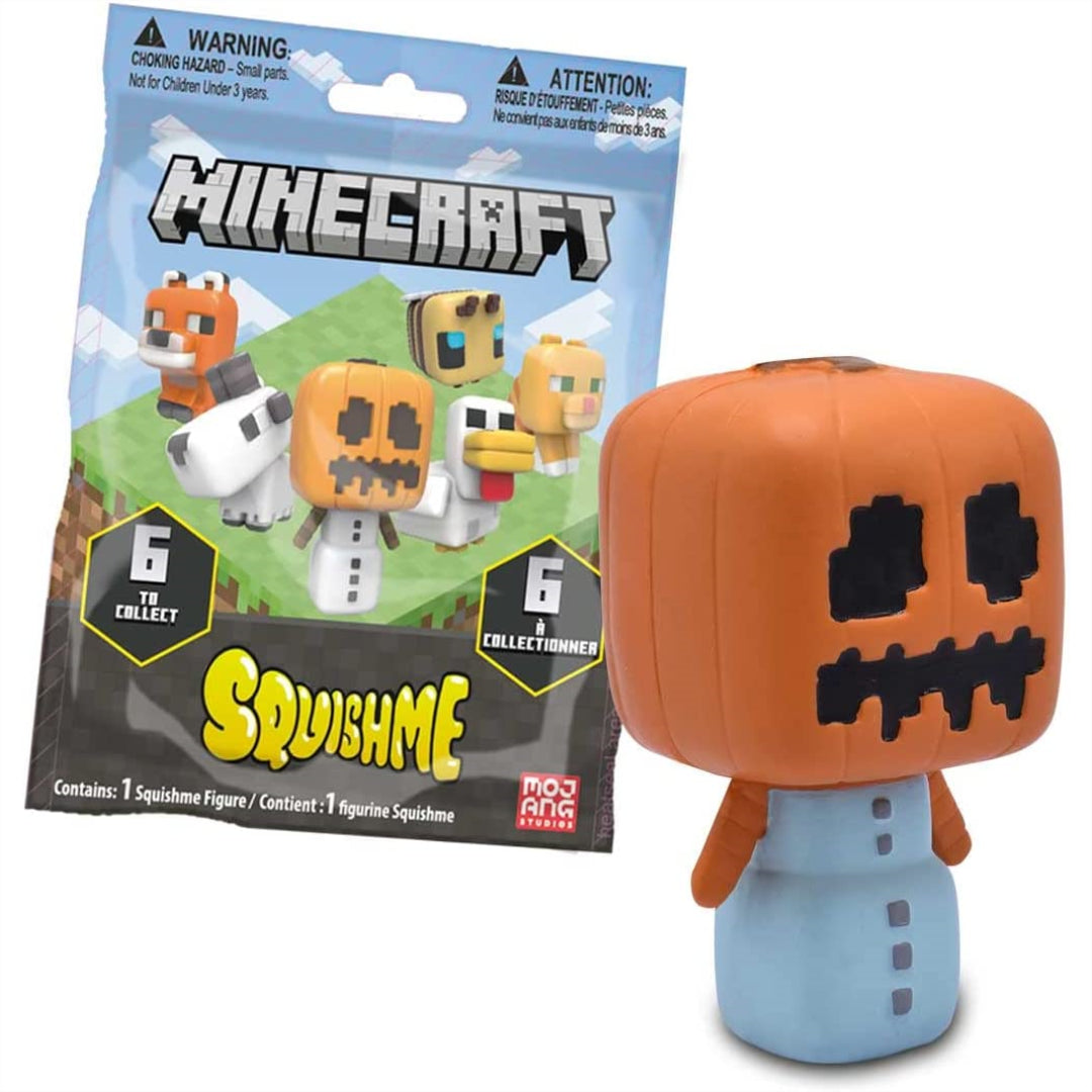 Minecraft SquishMe Series 3 Blind Mystery Pack 1 Action Figurine