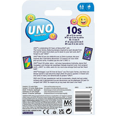 UNO Iconic Series 2010's Matching Card Game - Maqio