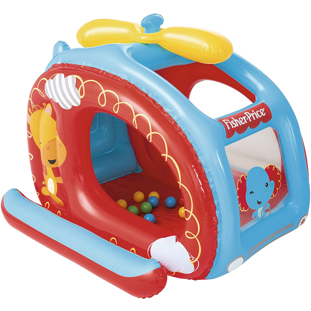 Fisher-Price Play Centre Activity Pool Helicopter Inflatable inc 25 Balls - Maqio