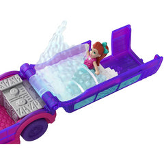 Polly Pocket GGC41 Pollyville Party Limo with Play Areas & Lila Doll (GGC39) - Maqio