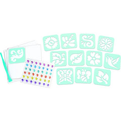 Crayola Glitter Dots Stencil Stickers